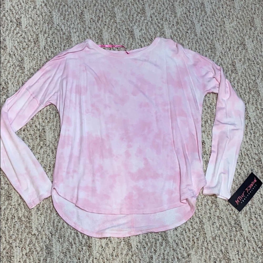 Betsey Johnson Performance Long-sleeve Top